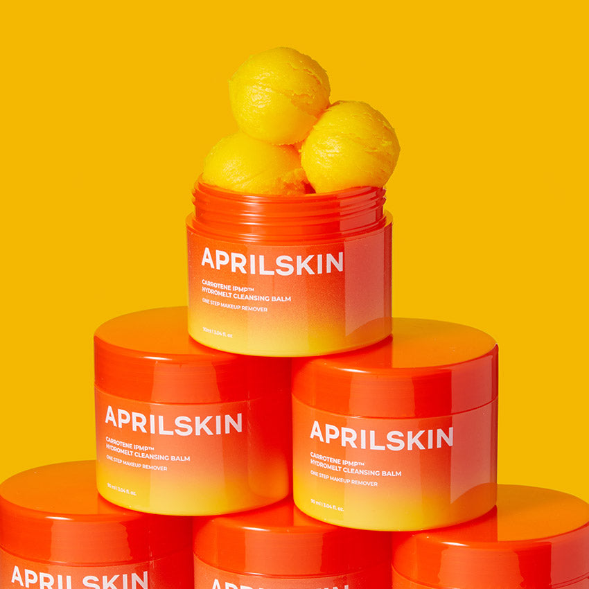 APRIL SKIN Carotene Melting Cleansing Balm disponible sur Ma petite Coree, ton Eshop 100% K-beauty en direct de Seoul