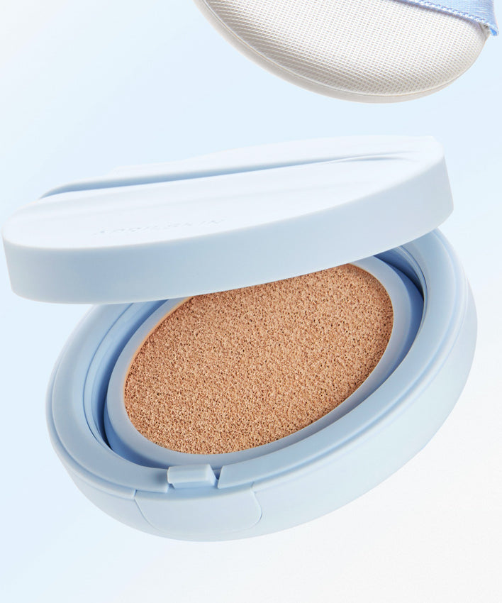 APRILSKIN Glowing Matt Cushion + Refill - produit cosmétique pour une peau éclatante, avec recharge incluse. 
