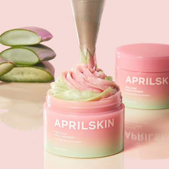 APRIL SKIN Pink Aloe Pack Cleanser