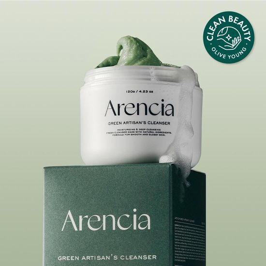 ARENCIA Fresh Green Cleanser 120g disponible sur Ma petite Coree, ton Eshop 100% K-beauty en direct de Seoul