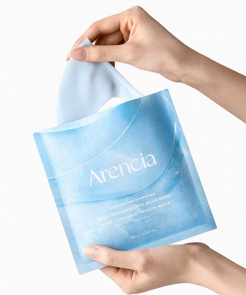 ARENCIA Blue Collagen Cryo Gel Mask (4 sheets)