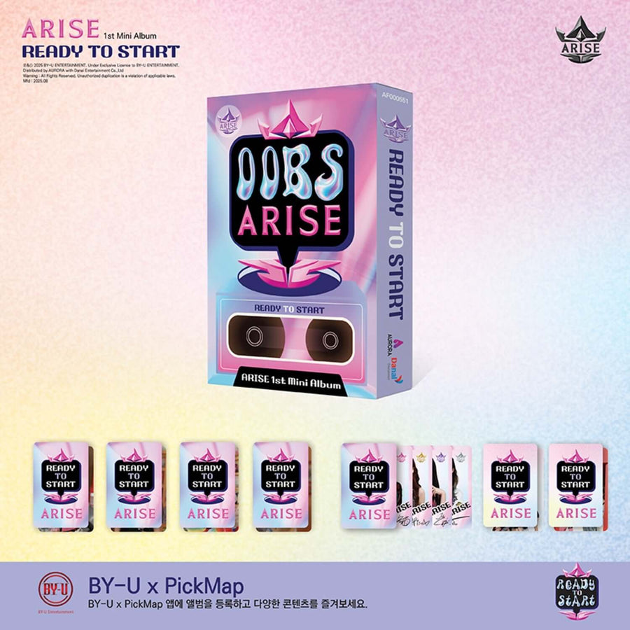 ARISE - 1st Mini Album [READY TO START] (Smart Album Ver.) - Album Kpop
