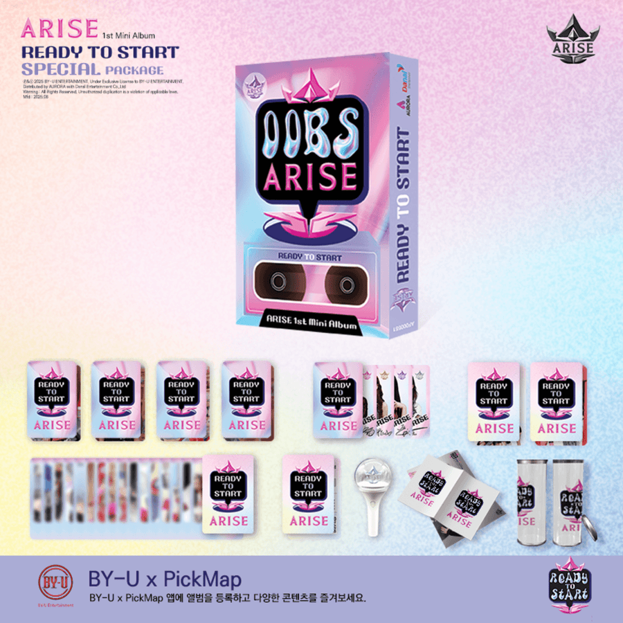 ARISE - 1st Mini Album [READY TO START] (Special Package Ver.) - Album Kpop