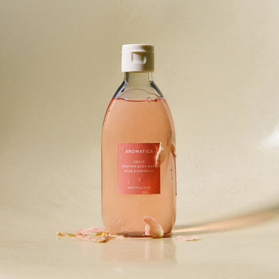 AROMATICA Grace Perfume Body Lotion Rose & Geranium 300ML