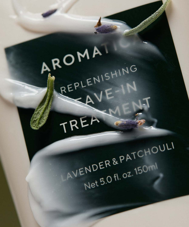 AROMATICA Replenishing Leave-In Treatment Lavender & Patchouli 150ML avec texture crémeuse et plantes, beauté et soin des cheveux