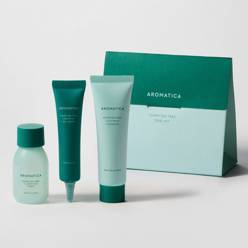 AROMATICA Super Tea Tree Trial Kit & Mini Essentials