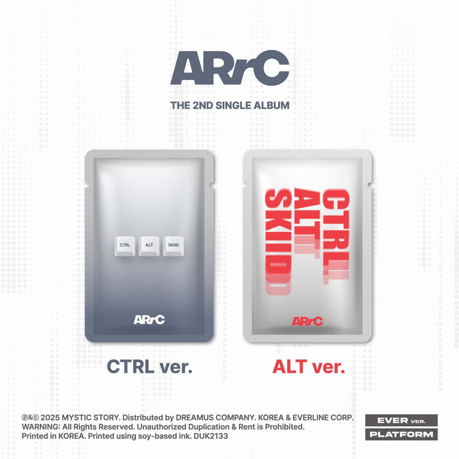 ARRC - [CTRL+ALT+SKIID] (CTRL & ALT Ver.) - Album Kpop