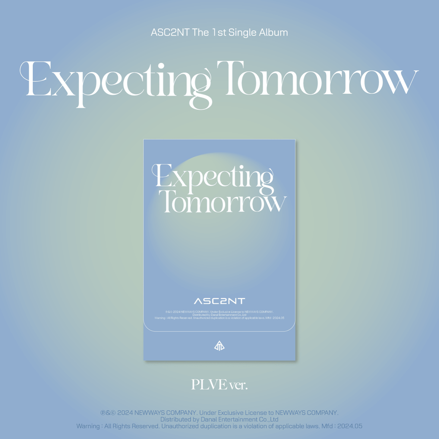 ASC2NT - 1st Album [Expecting Tomorrow] (PLVE ver.) - Album Kpop