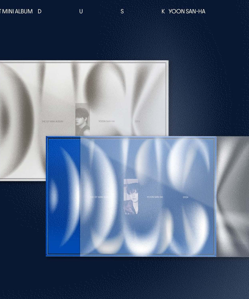 ASTRO - 1st Mini Album [DUSK] (Random) - Album Kpop, visuel couverture DUSK bleue et photo ASTRO sur fond nocturne