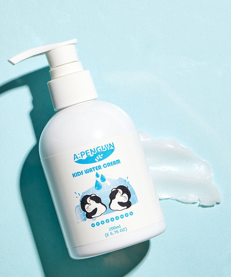 ATOMANDE Arctic Penguin Kids Children's Water Essence Moisture Cream Body Lotion 200ml, crème hydratante pour enfants.