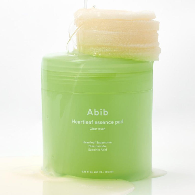 ABIB  Eoseongcho Trace Essence Pad Clear Touch 70 Sheets (+70 Sheets Refill + Buckle Pouch)
