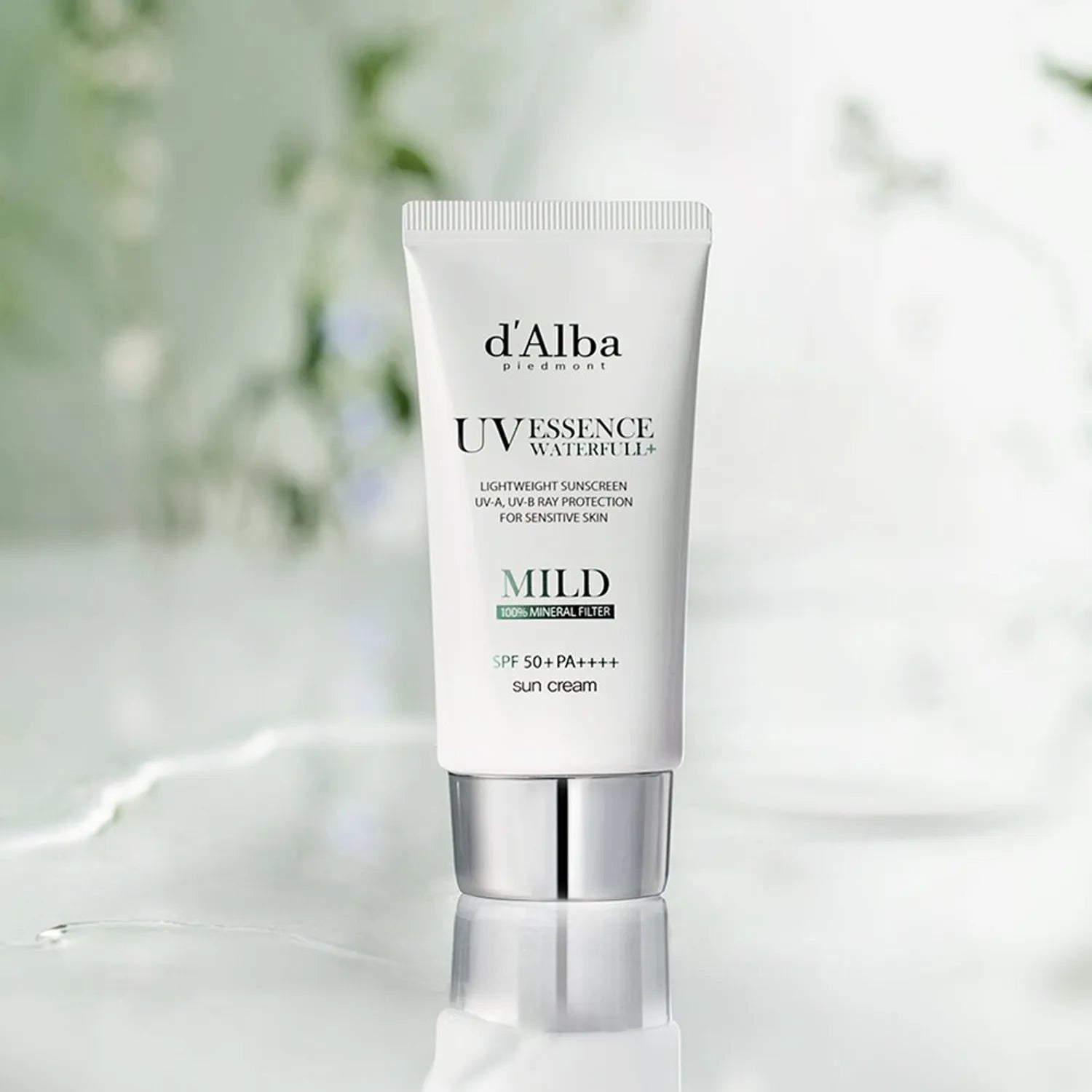 D'ALBA Vegan Waterfull Mild Suncream 50ml