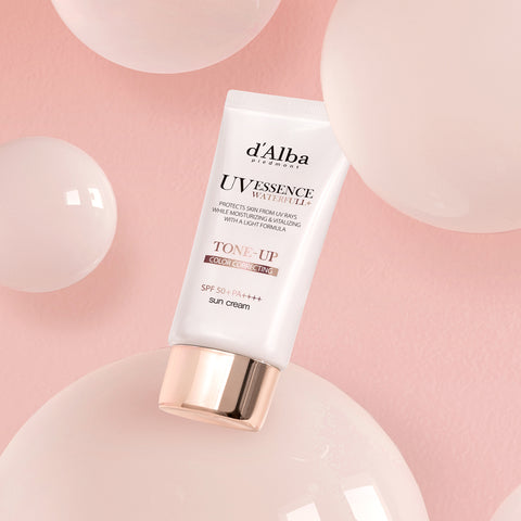 D'ALBA Vegan Waterfull Pink Tone-Up Suncream