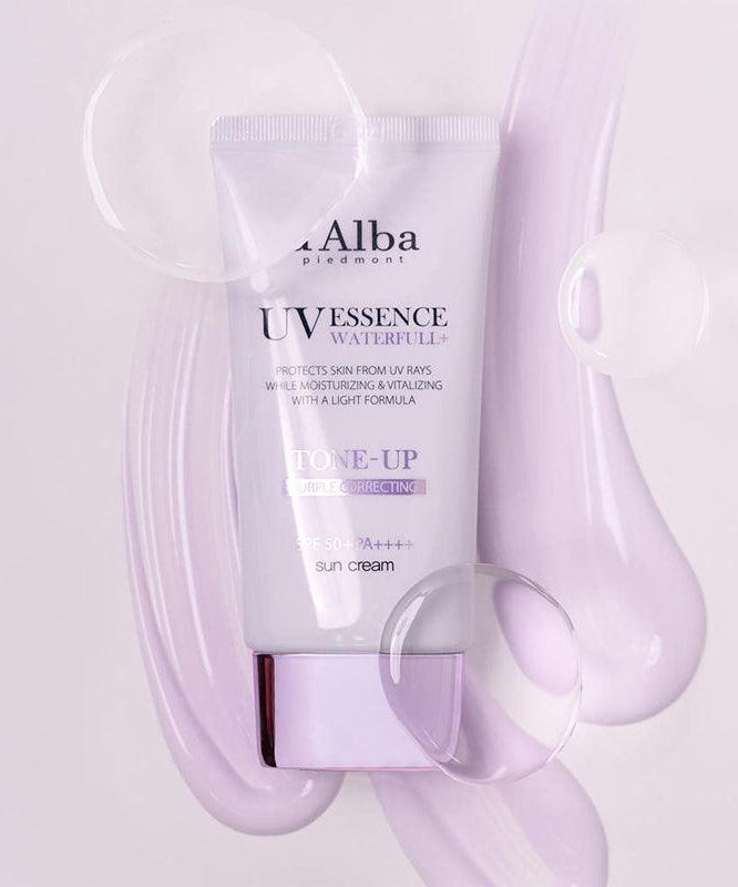 D'ALBA Vegan Waterfull Purple Tone-Up Suncream 50ml