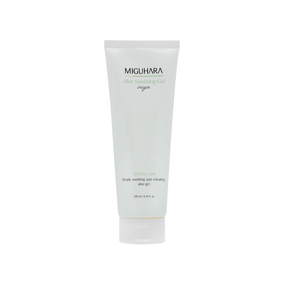 MIGUHARA Aloe Soothing Gel Origin 200ml disponible sur Ma petite Coree, ton Eshop 100% K-beauty en direct de Seoul