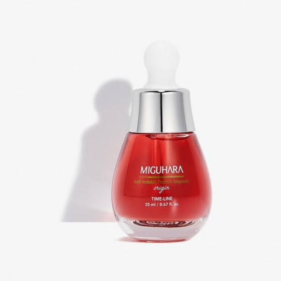 MIGUHARA Anti Wrinkle Perfect Ampoule Origin 20ml disponible sur Ma petite Coree, ton Eshop 100% K-beauty en direct de Seoul