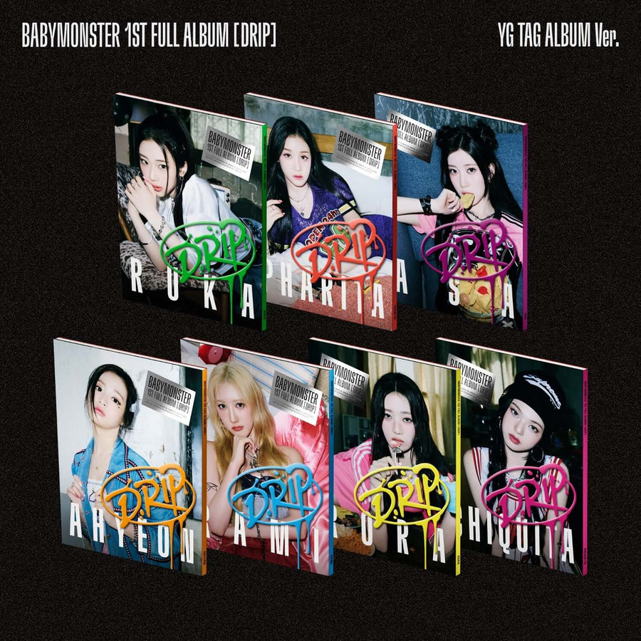 BABYMONSTER - 1st FULL ALBUM [DRIP] (YG TAG ALBUM Ver.) (7 1 ) - Album Kpop