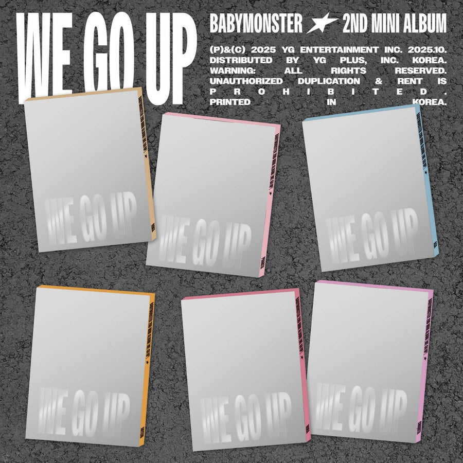 BABYMONSTER - 2nd MINI ALBUM [WE GO UP] PATTERN Ver. - Album Kpop