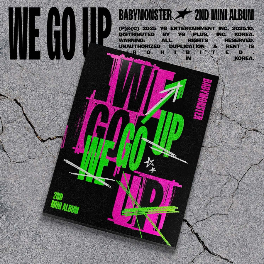 BABYMONSTER - 2nd MINI ALBUM [WE GO UP] UP Ver. - Album Kpop