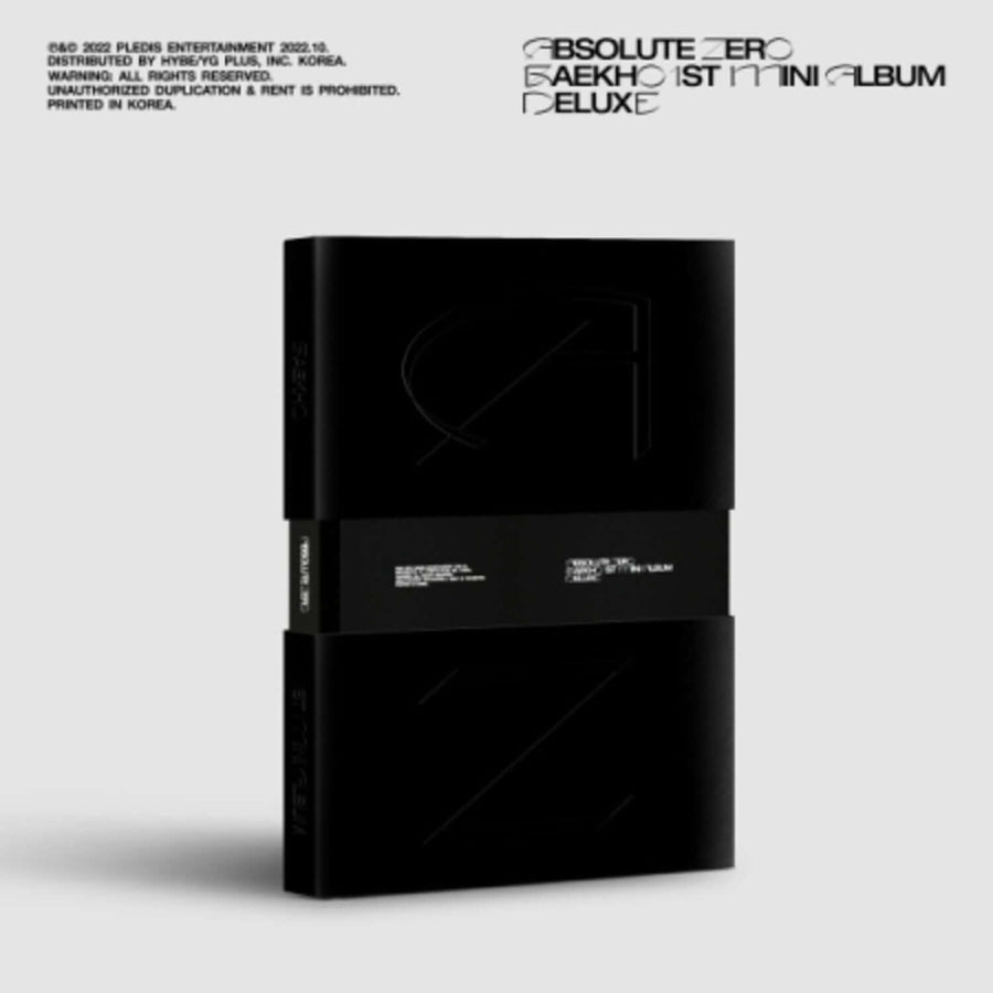 BAEKHO - BAEKHO 1st Mini Album [Absolute Zero] (Deluxe ver.) - Album Kpop