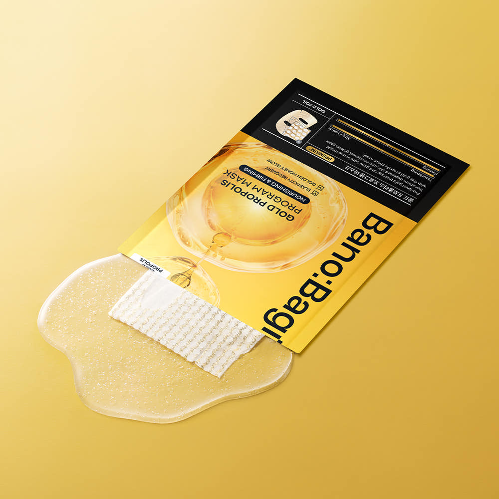 BANOBAGI Gold Propolis Program Mask (5-pack)
