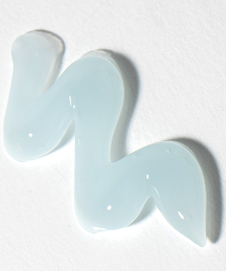 Texture du BARULAB 10-Hyaluronic Acid Blue Aqua Gel Cream en gel aqua bleu, hydratation intense pour la peau.