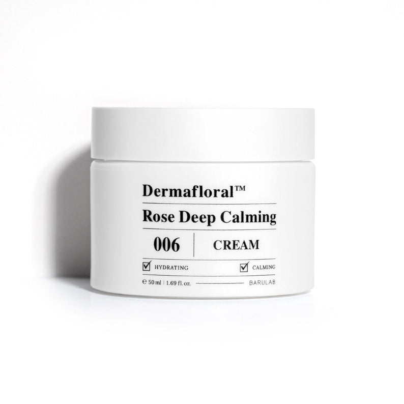 BARULAB Dermafloral Rose Deep Calming Cream 50ml disponible sur Ma petite Coree, ton Eshop 100% K-beauty en direct de Seoul