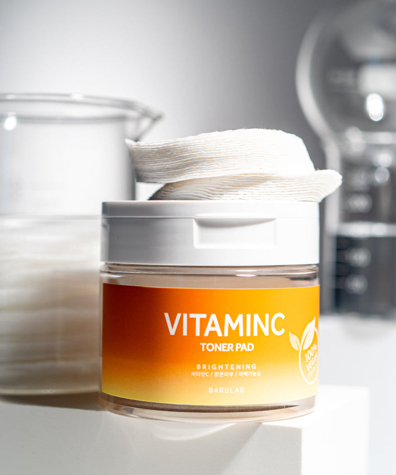 BARULAB The Clean Vegan Toner Pad Vitamin C disponible sur Ma petite Coree, ton Eshop 100% K-beauty en direct de Seoul