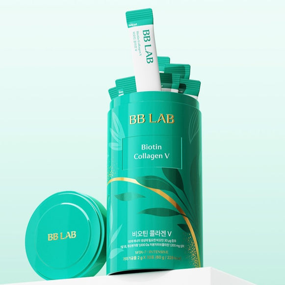 BB LAB Biotin Collagen V 30 Sticks 60g disponible sur Ma petite Coree, ton Eshop 100% K-beauty en direct de Seoul