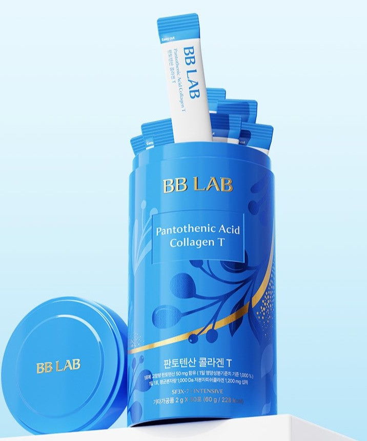 BB LAB Pantothenic Acid Collagen T 30 Sticks 60g disponible sur Ma petite Coree, ton Eshop 100% K-beauty en direct de Seoul