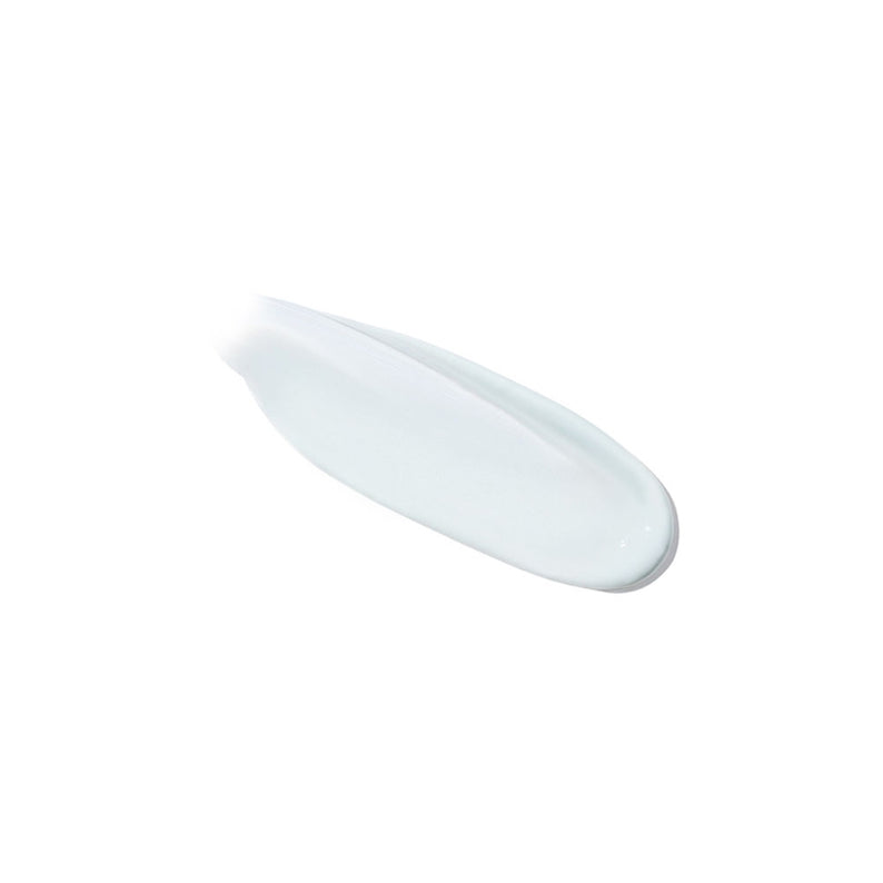 Texture du BE.READY Blue Moisture Sun Cream SPF50+/PA++++ 50ml, crème solaire hydratante et protectrice.