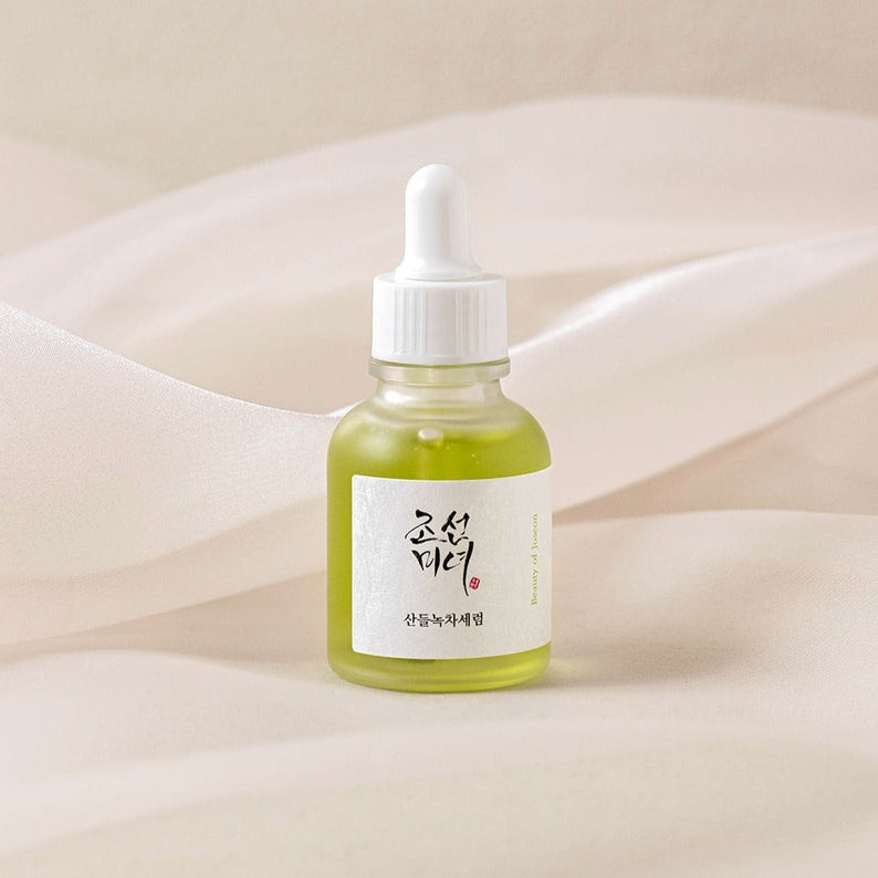 BEAUTY OF JOSEON Calming Serum Green Tea + Panthenol 30ml disponible sur Ma petite Coree, ton Eshop 100% K-beauty en direct de Seoul