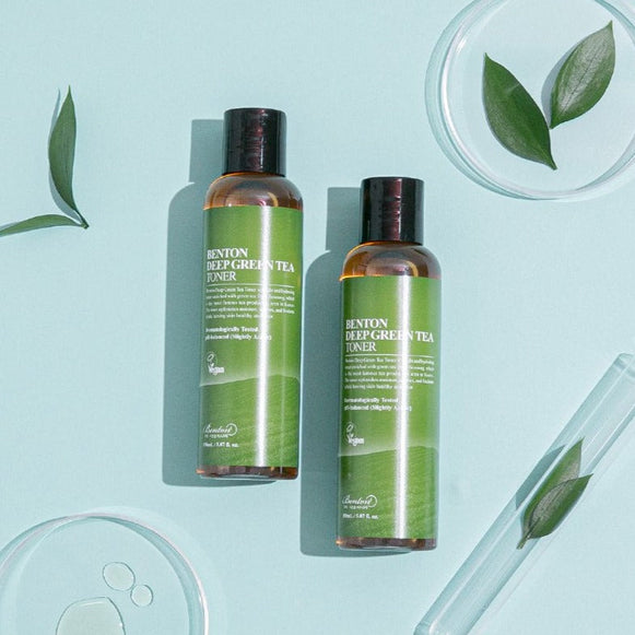 BENTON Deep Green Tea Toner 150ml disponible sur Ma petite Coree, ton Eshop 100% K-beauty en direct de Seoul