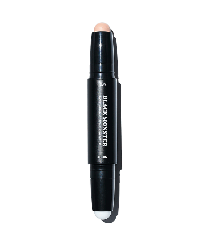 BLACK MONSTER Dark Circle Cover Day & Night de la marque BLACK MONSTER, stick anti-cernes sur fond noir
