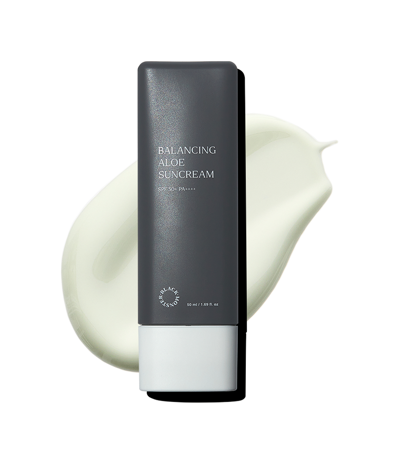 BLACK MONSTER Sebum Control Balancing Aloe Sunscreen 50ml