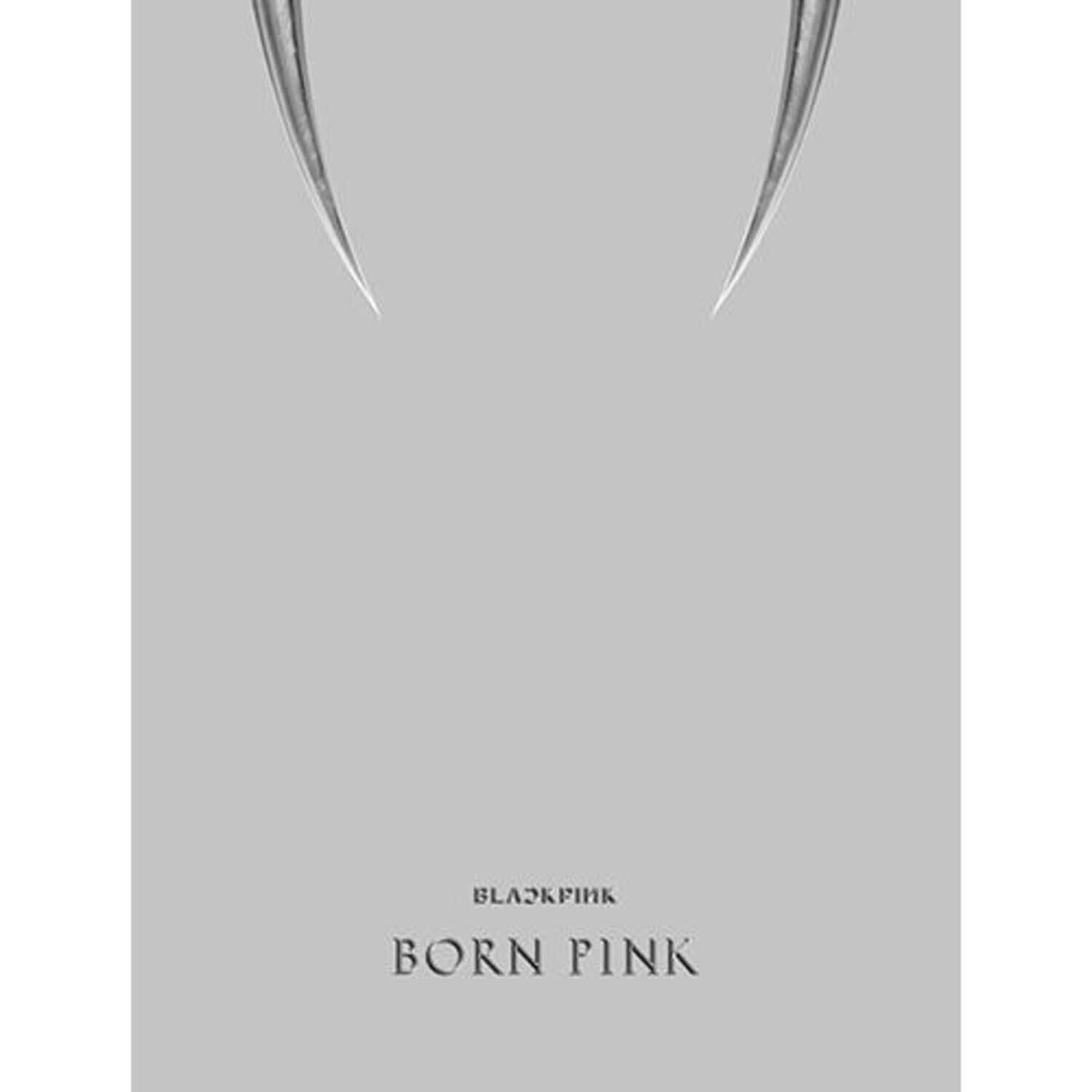 BLACKPINK - 2nd ALBUM [BORN PINK] (BOX SET ver.)(GRAY ver.) - Album Kpop, coffret gris : visuel du titre