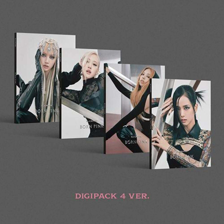 BLACKPINK - 2nd ALBUM [BORN PINK] (DIGIPACK ver.) (Set of 4) - Album Kpop