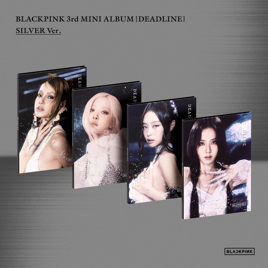 BLACKPINK - 3rd MINI ALBUM [DEADLINE] (SILVER Ver.) (Random 1 of 4) - Album Kpop