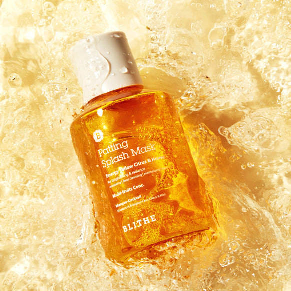 BLITHE Patting Splash Mask Energy Citrus&Honey 70ml/150ml en stock sur Ma Petite Corée