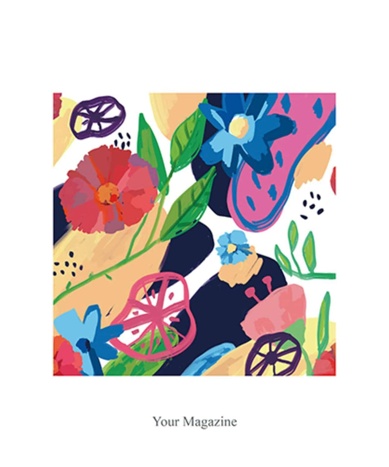 BNJX - 1st Album [YOUR MAGAZINE] - Album Kpop, couverture colorée Your Magazine, fleurs et motifs, photo produit