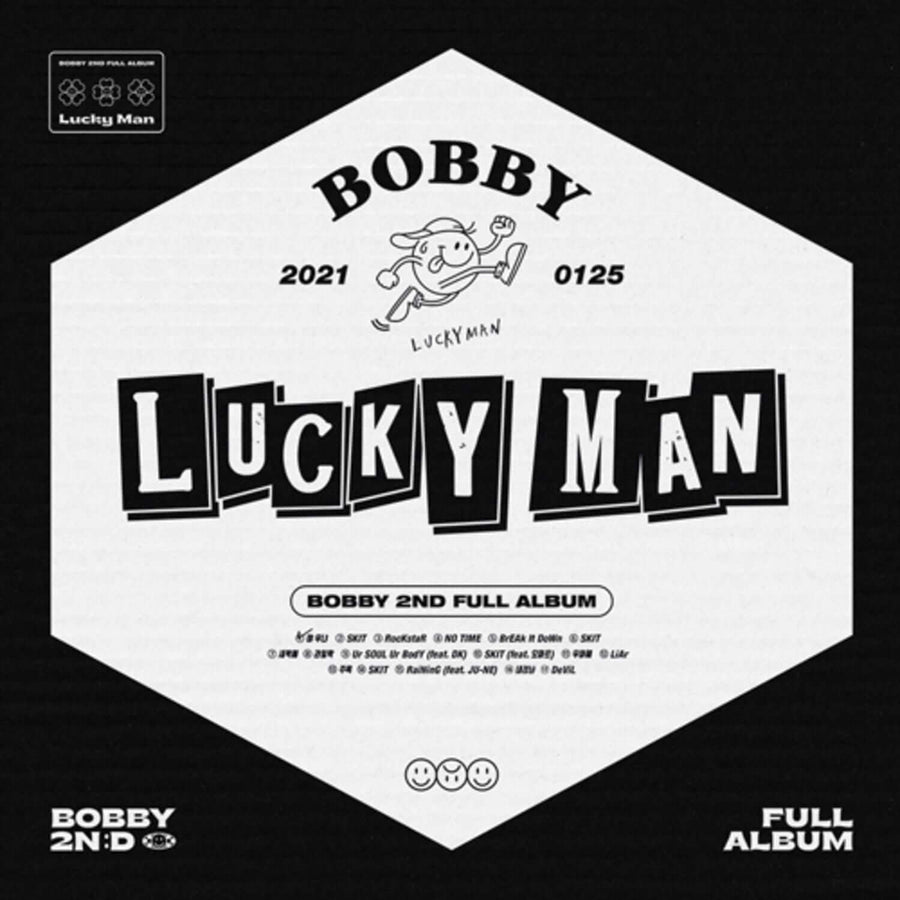 BOBBY - BOBBY 2nd FULL ALBUM [LUCKY MAN] _ A ver. - Album Kpop
