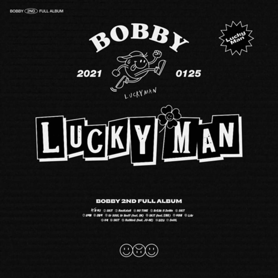 BOBBY - BOBBY 2nd FULL ALBUM [LUCKY MAN] _ B ver. - Album Kpop