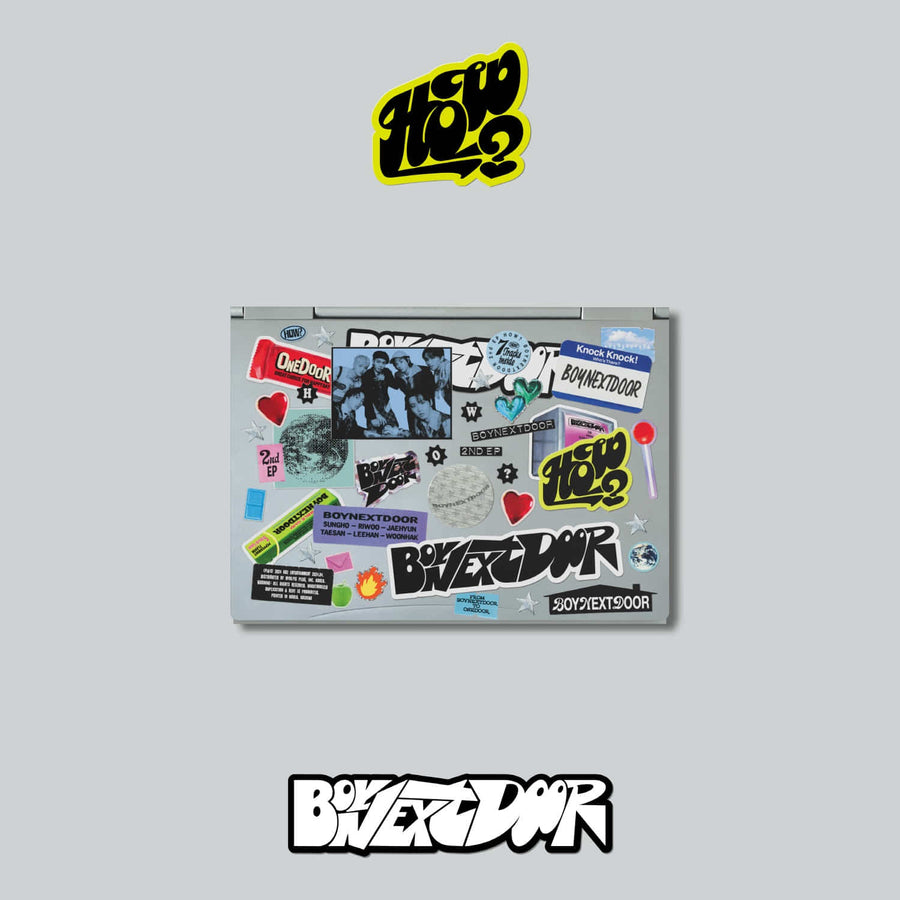 BOYNEXTDOOR - 2nd EP [HOW?] (Sticker ver.) (Random 1 of 6) - Album Kpop