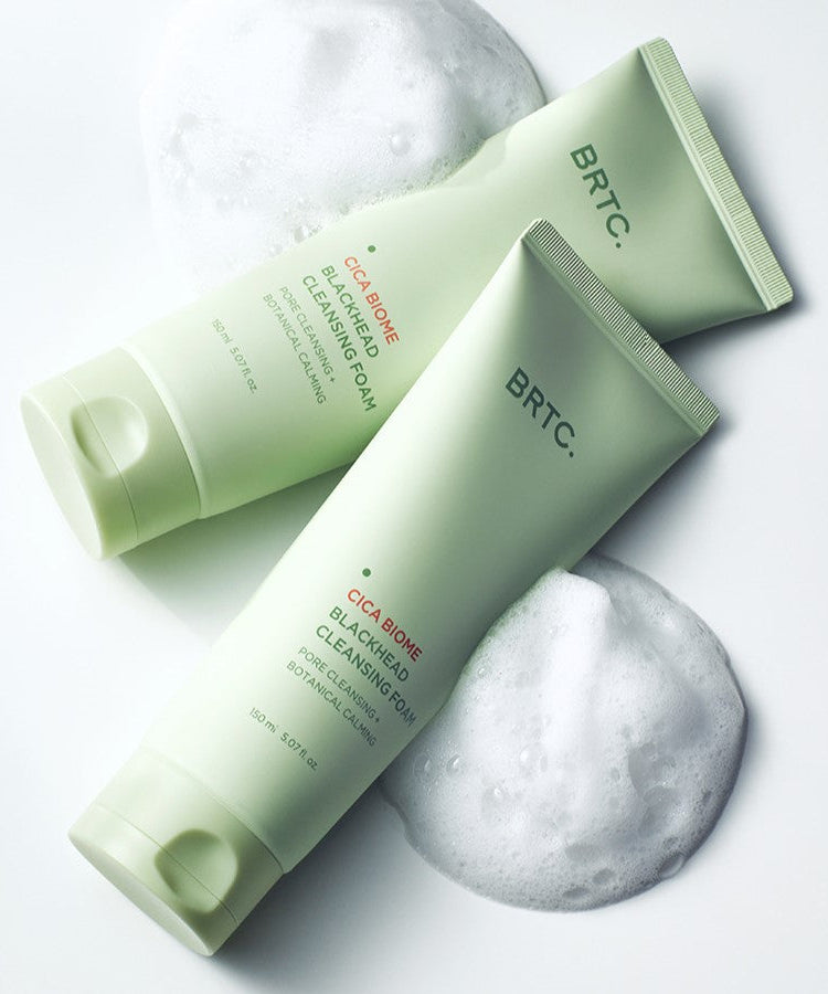 BRTC Cica Biome Blackhead Cleansing Foam 150ml disponible sur Ma petite Coree, ton Eshop 100% K-beauty en direct de Seoul