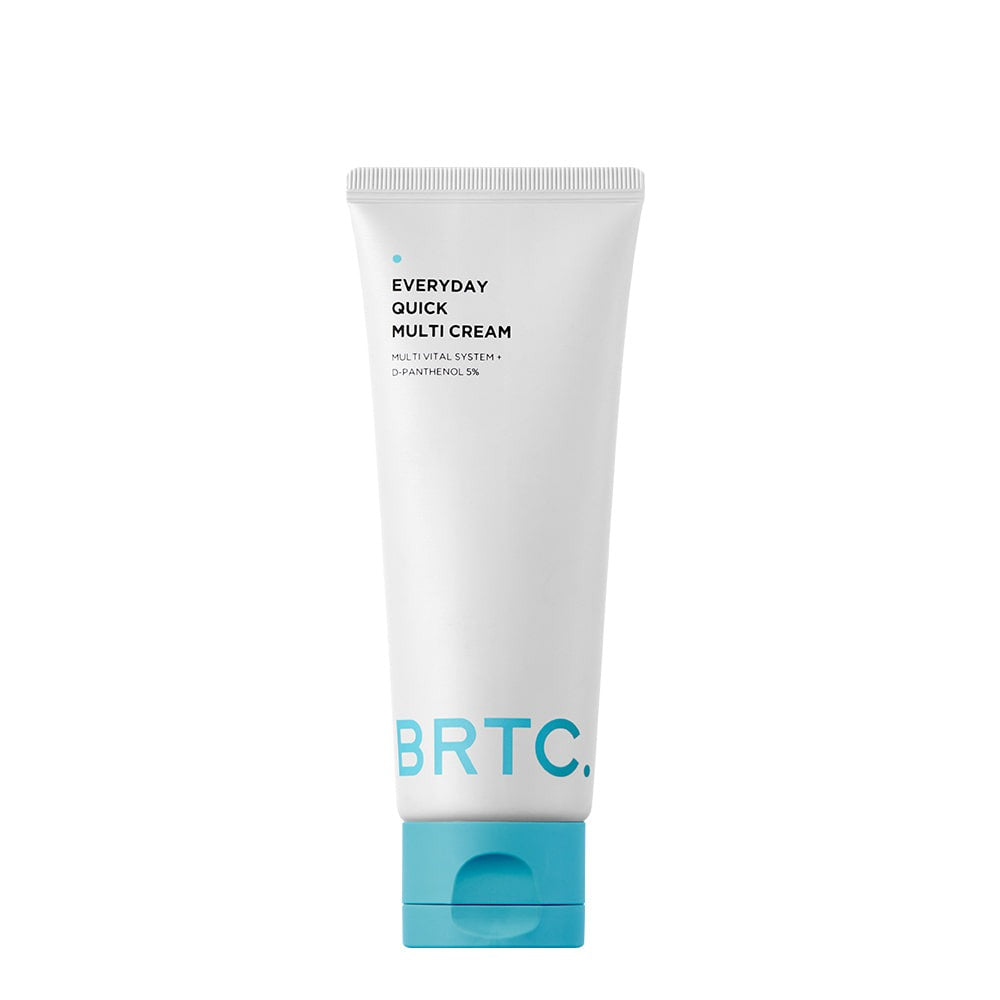 BRTC Everyday Quick Multi Cream 60ml de la marque BRTC, tube crème blanc sur fond clair, photo produit