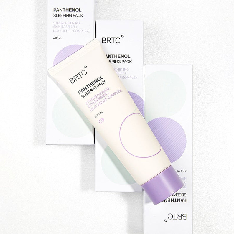 BRTC Panthenol Sleeping Pack 80ml disponible sur Ma petite Coree, ton Eshop 100% K-beauty en direct de Seoul
