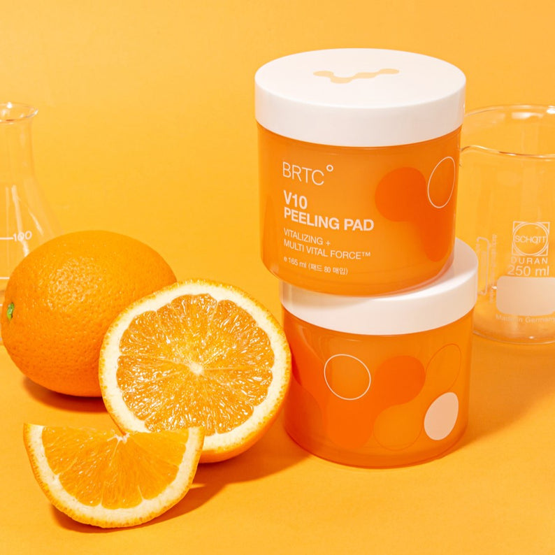 BRTC V10 Peeling Pad 80p 165ml disponible sur Ma petite Coree, ton Eshop 100% K-beauty en direct de Seoul