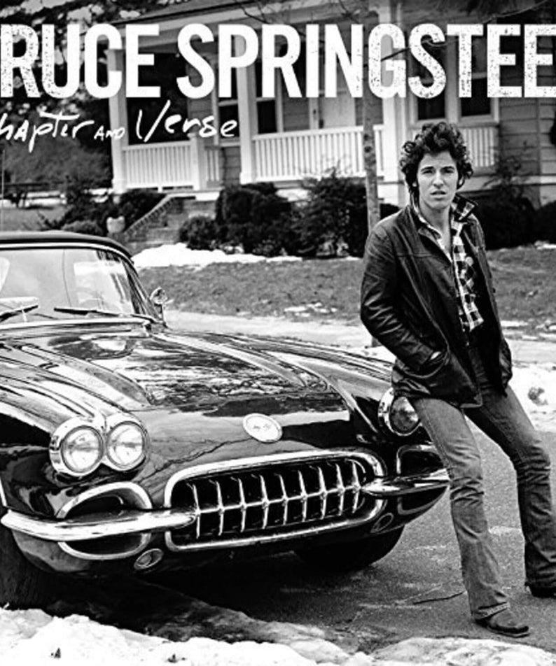 BRUCE SPRINGSTEEN - CHAPTER AND VERSE - CHAPTER AND VERSE (Import) - Album Kpop, Bruce devant voiture classique, photo noir et blanc