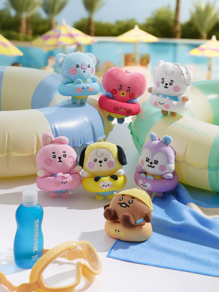 BT21 BABY PLUSH KEYRING SPLASH EDITION