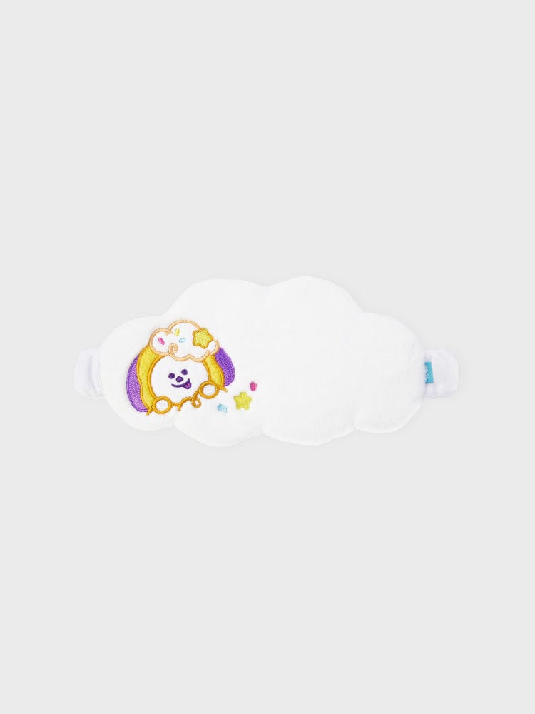 BT21 CHIMMY SLEEP SHADE ON THE CLOUD EDITION : veilleuse nuage blanche kawaii, marque LINE FRIENDS, CHIMMY en illustration.
